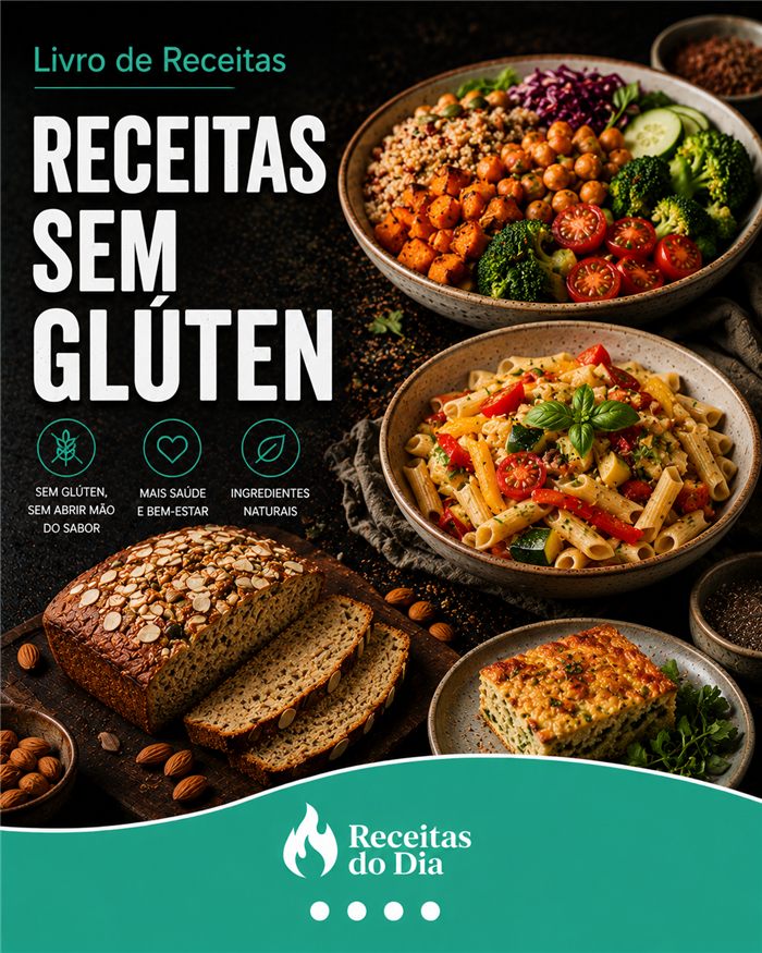 100 Receitas Sem Glúten, Sem Lactose e Vegetarianas